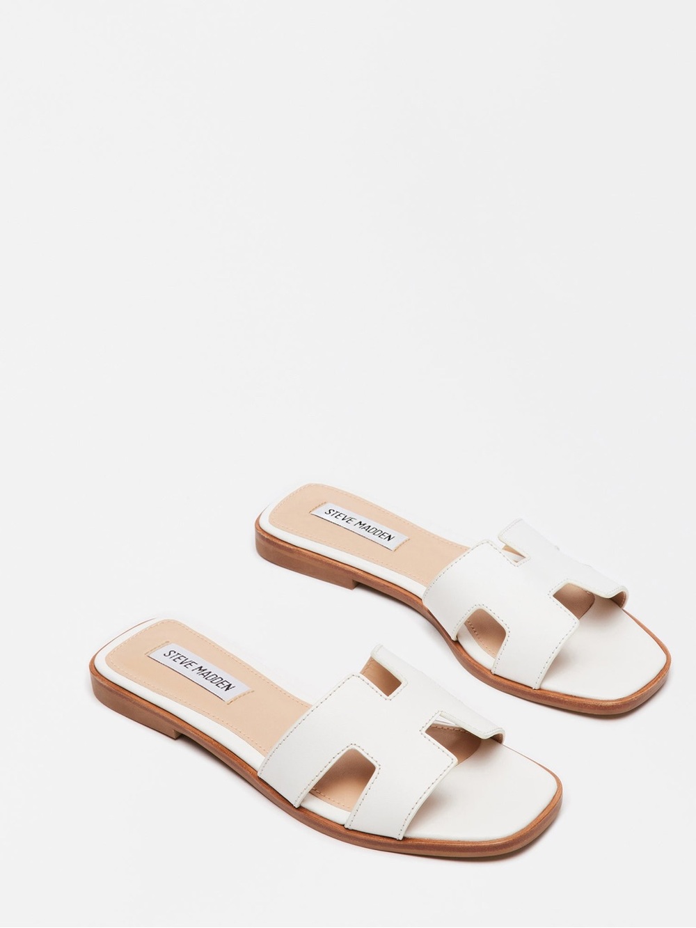 Womens Steve Madden HADYN WHITE LEATHER New in Box size 7 - Picture 4 of 6